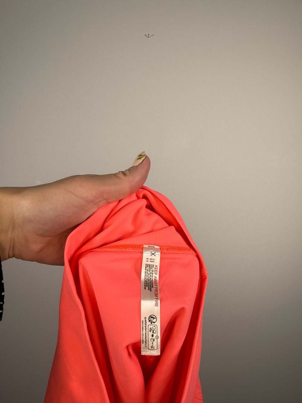 Free People Movement High Rise Shorts Neon Coral Size L - Picture 6 of 7